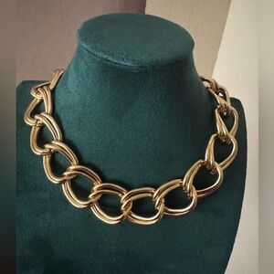 Gold Chunky Link Necklace - Women Jewelry